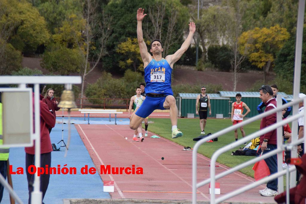 Regional absoluto y sub-23 de atletismo en Lorca