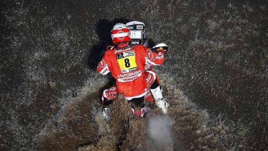 Farrés, en una imatge del Dakar 2016.