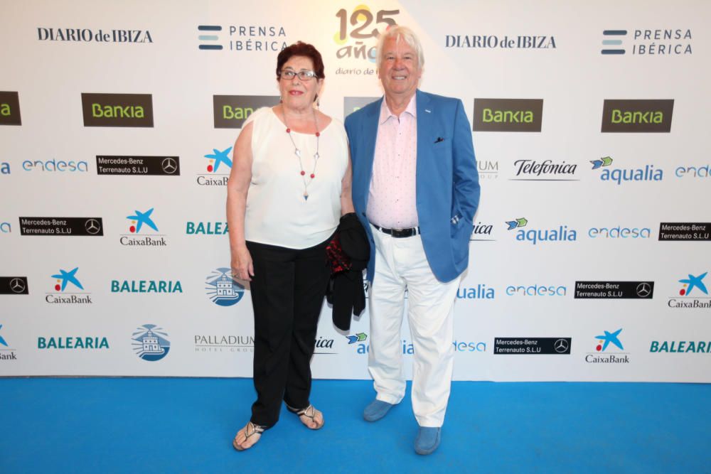 Catalina Riera y Juan Riera (presidente de la Asociación de Restauración de la Pimeef y propietario Can Alfredo)