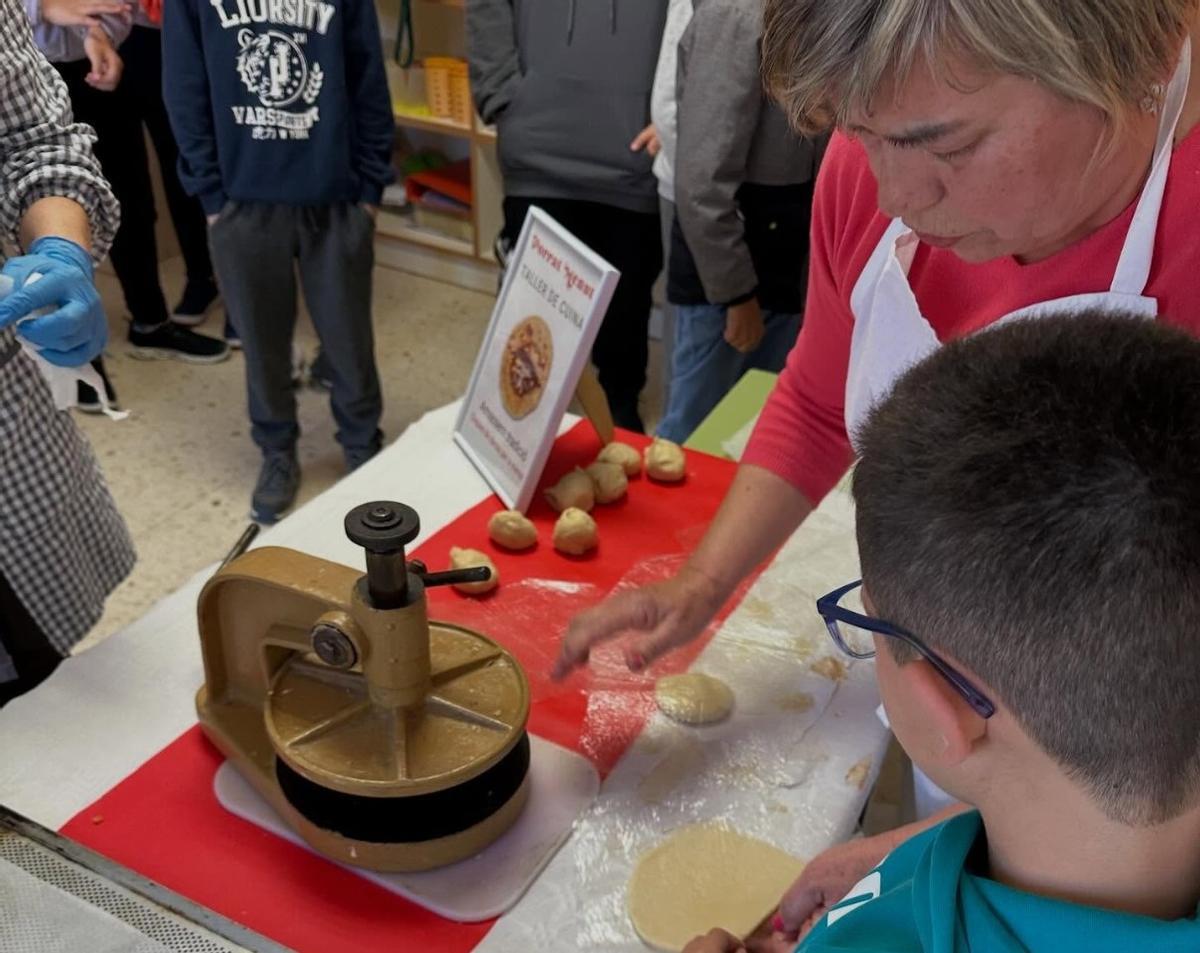 Taller de cocas para los niños.
