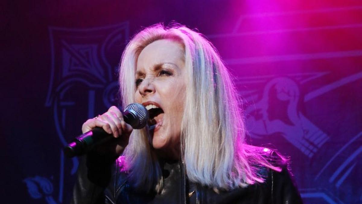 Cherie Currie, en un concierto