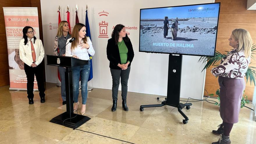 Imagen de la presentación del programa 'Vacaciones en Paz' en Murcia