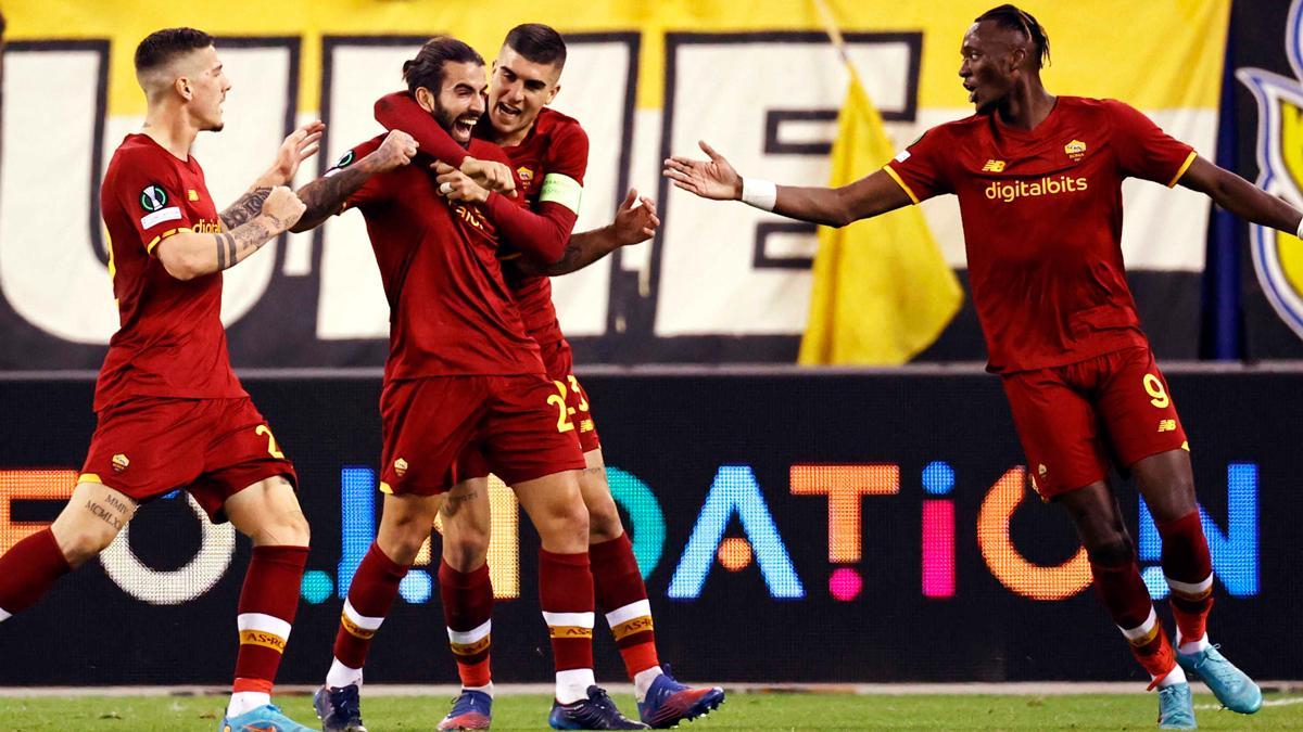 Resumen, goles y highlights del Vitesse 0 - 1 Roma de la ida de los octavos de la Conference League