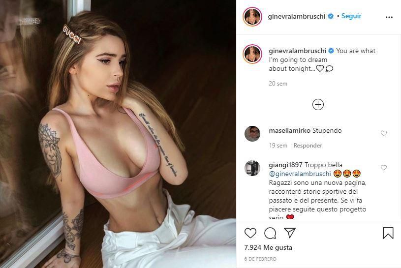 Fotos: Ginevra Lambruschi y Mirko Antonucci, despedido por 'instagramer'