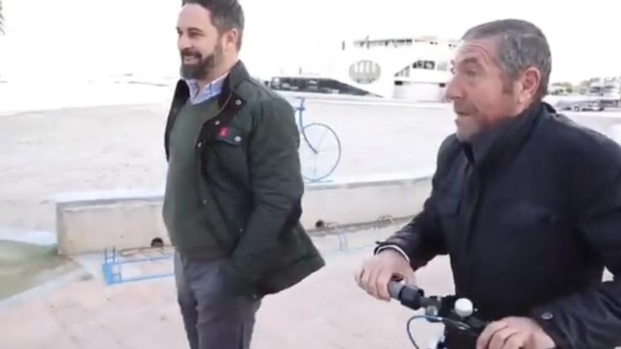 Santiago Abascal visita la Región de Murcia para agradecer los votos