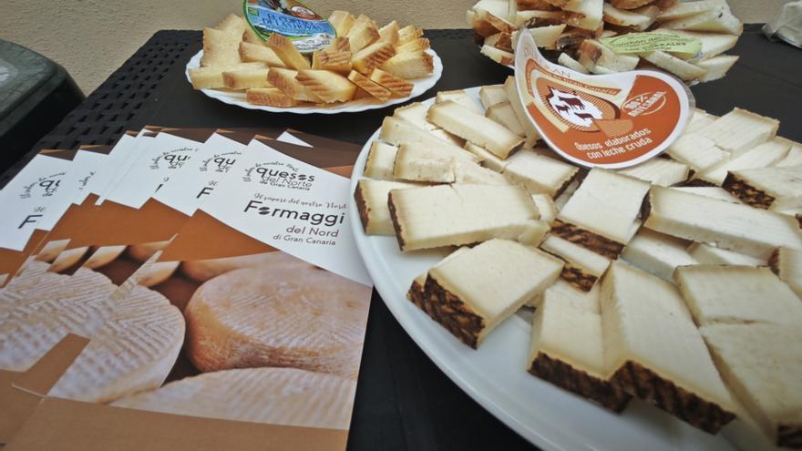 Los quesos de Gran Canaria se promocionan en Italia