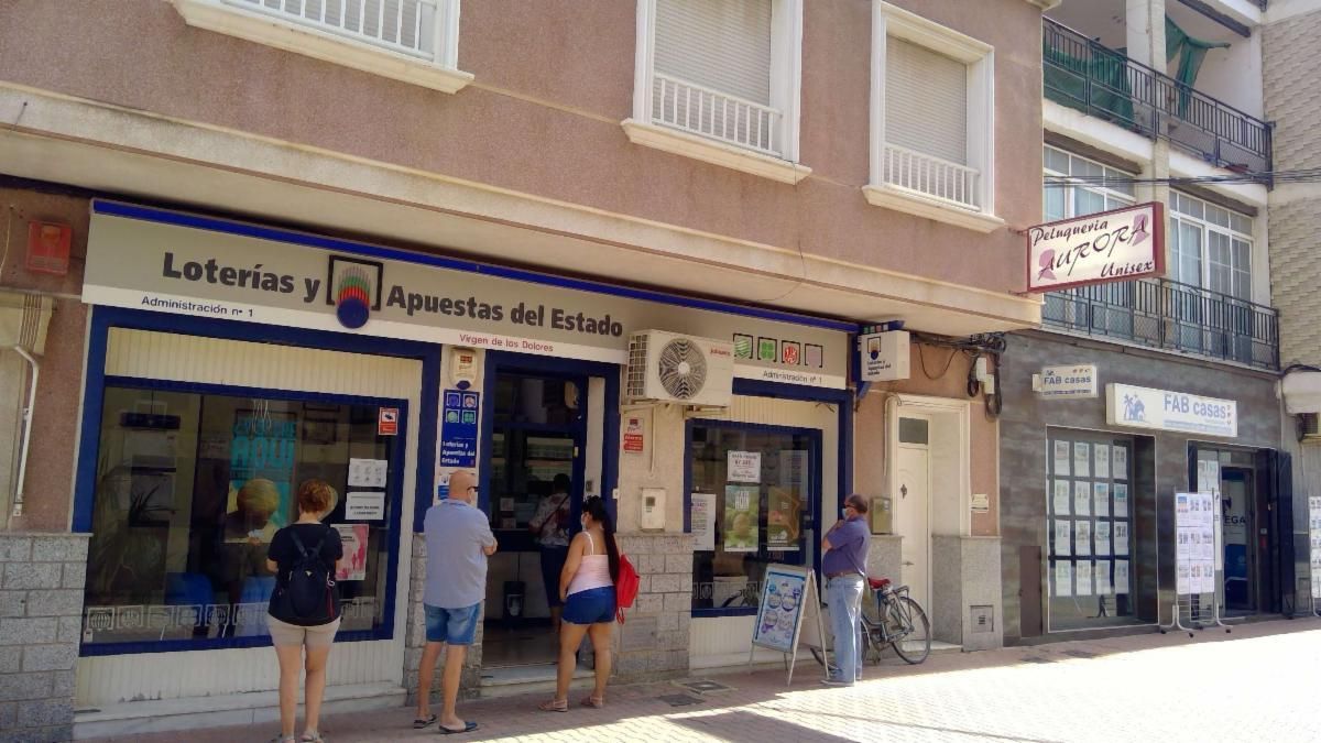 Esta es la administración de Dolores que ha vendido el primer premio de la Lotería Nacional de este sábado 14 de junio.