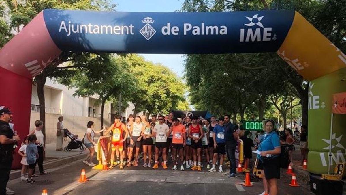 Imagen de la salida en Es Pil·larí.