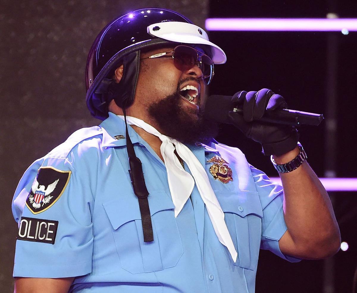El cantante Victor Willis, de Village People, en 2017.