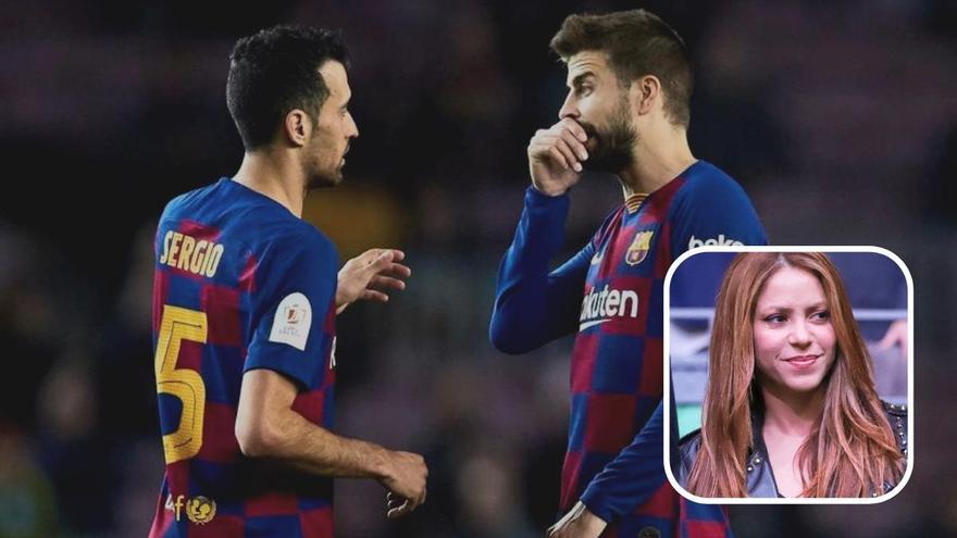 El troleo incómodo de Busquets a Piqué en Instagram: está Shakira de por medio