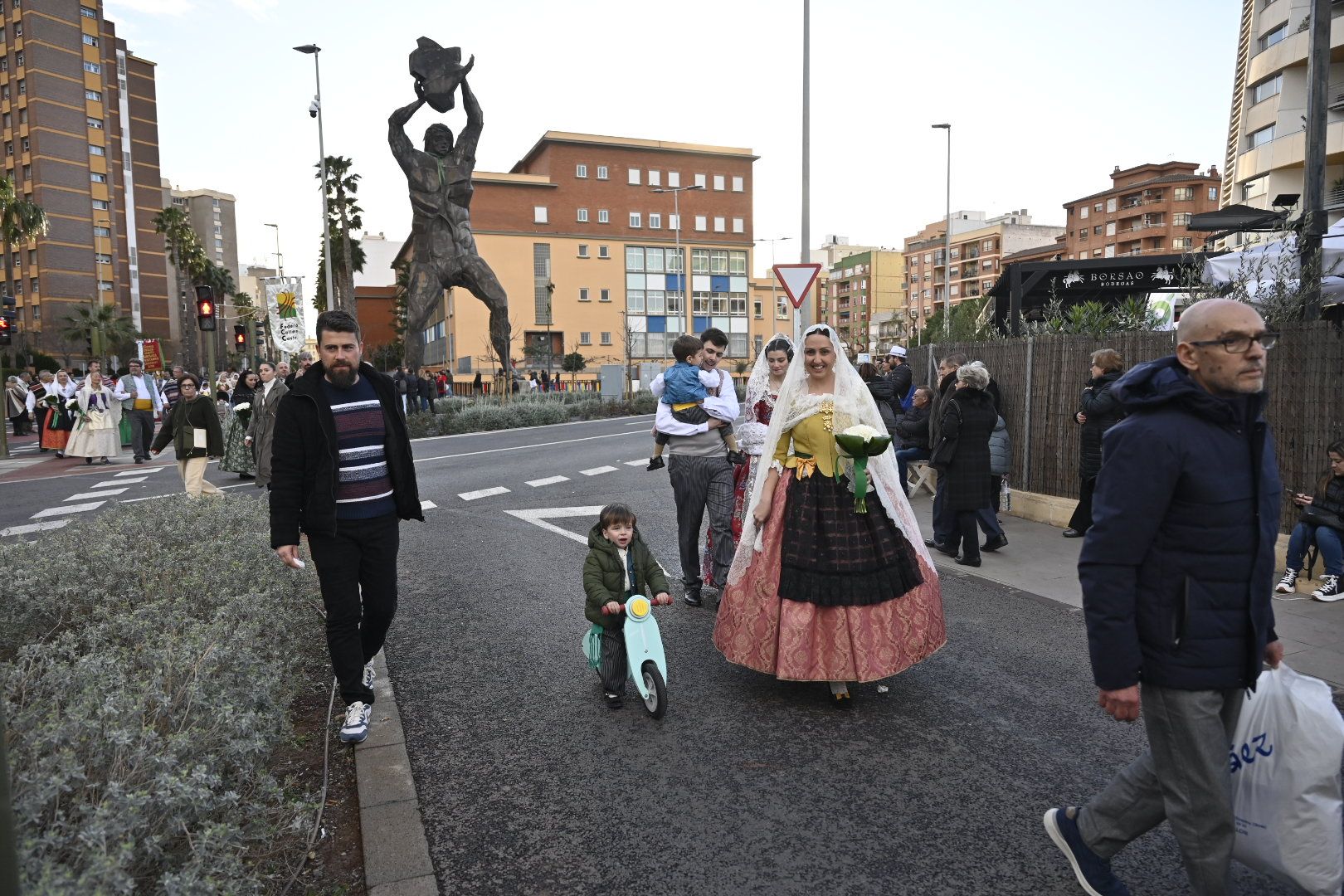 Todas las imágenes de la ofrenda de la Magdalena 2024