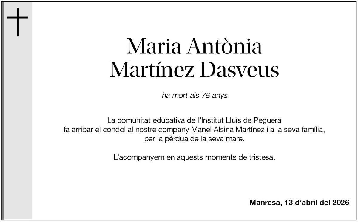 Maria AntÒnia Martínez