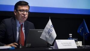 El nuevo ministro de Economía, Román Escolano, en una imagen del 2014, como vicepresidente del Banco Europeo de Inversiones.
