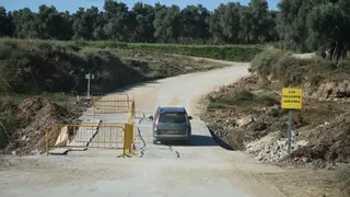 La carretera de Belchite, un calvario para vecinos y usuarios: dos meses cerrada tras la riada"