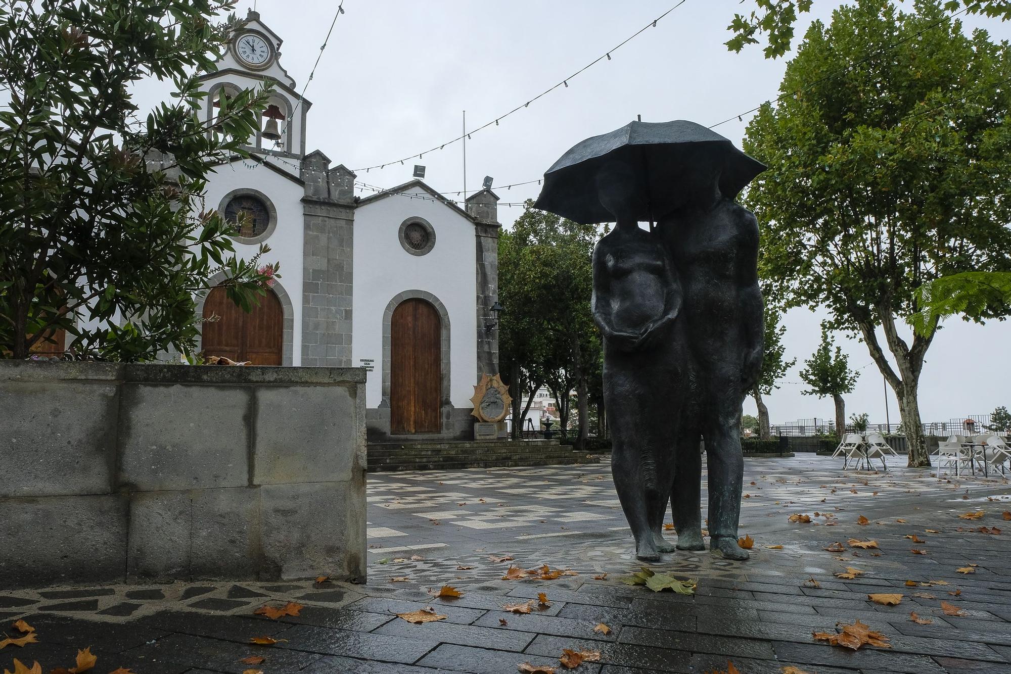 Un chubasco de manzanas