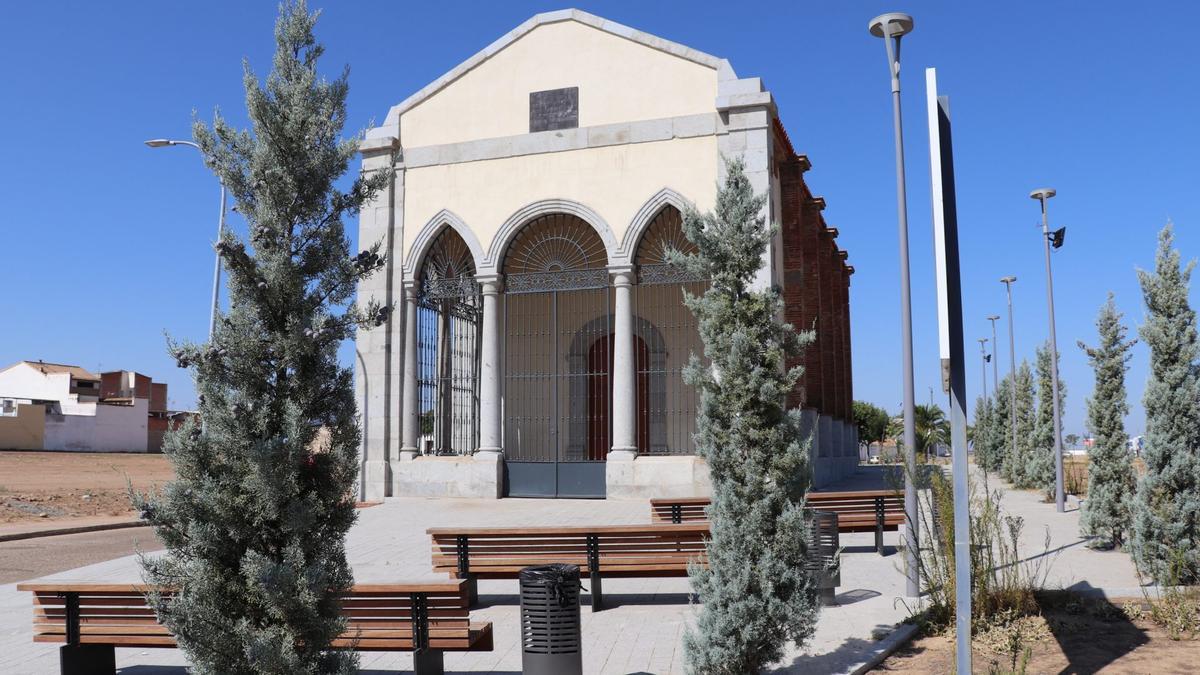 Nuevo aspecto de la capilla de Santa Isabel.