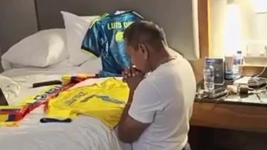 El padre de Luis Díaz oró… y la Tricolor cumplió