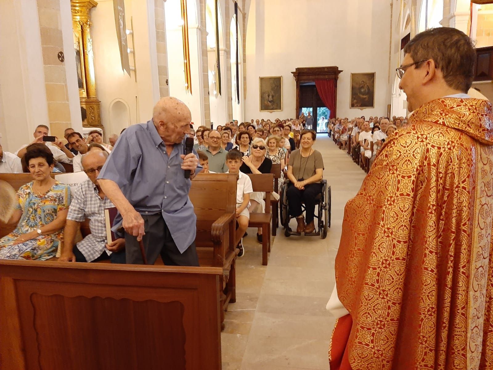 Santa Margalida rinde homenaje al centenario Mateu Ferrer