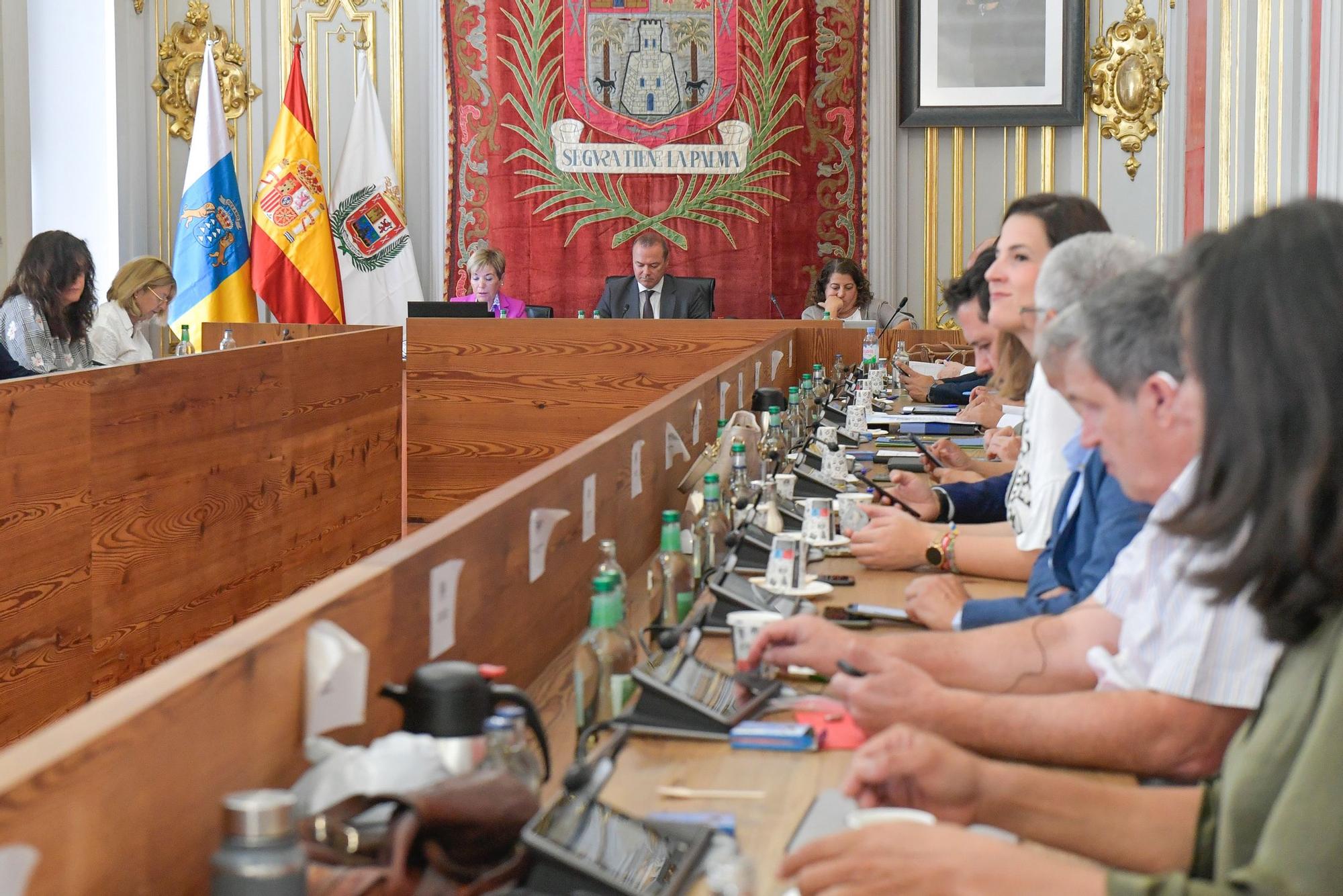 Último pleno del mandato 2019-2023 en el Ayuntamiento de Las Palmas de Gran Canaria