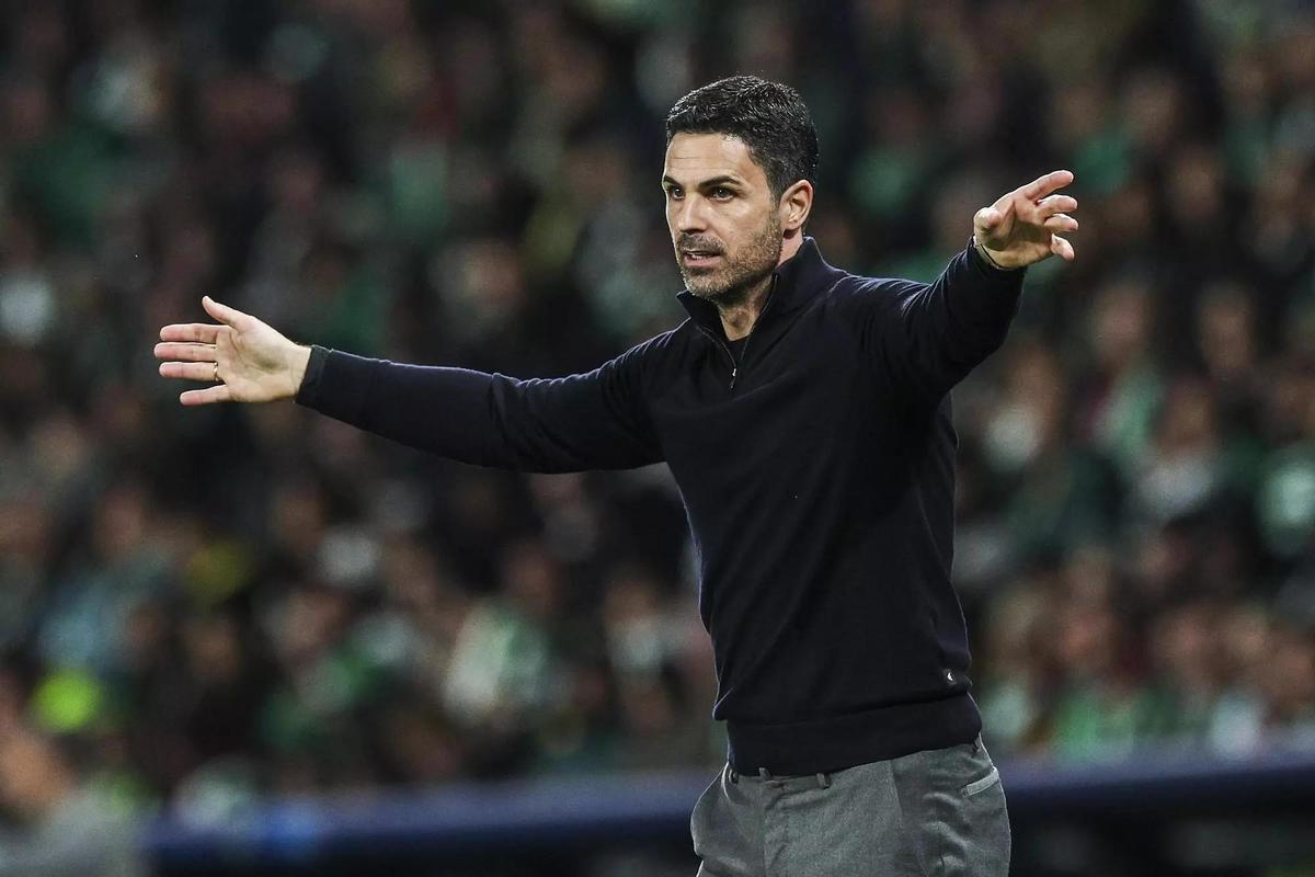Mikel Arteta puede alcanzar hoy las semifinales de Champions.