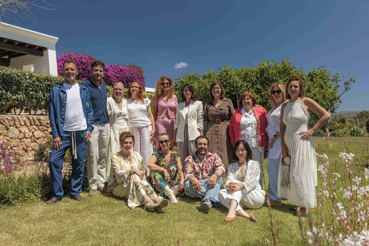Organizadores y diseñadores, en la presentación de la Pasarela Adlib Ibiza 2026