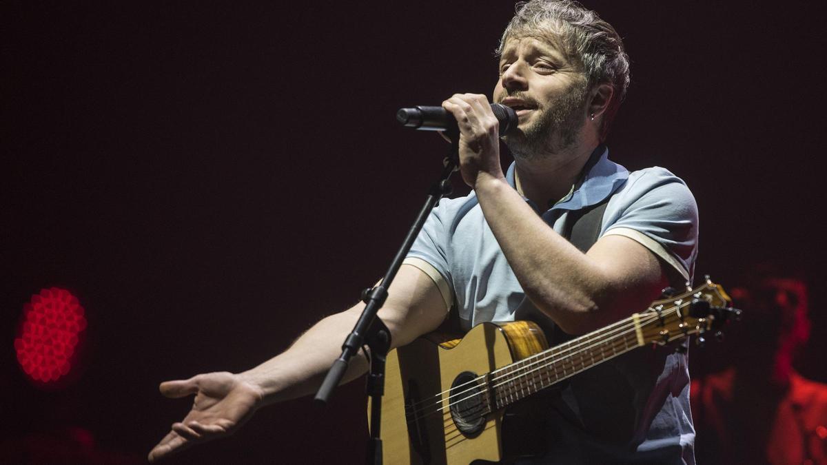 Concierto del décimo aniversario de Oques Grasses, en el Palau Sant Jordi (2023).