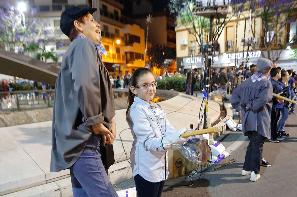 Instante de la Passejà de Sant Onofre celebrada el sábado por la noche en Quart de Poblet.