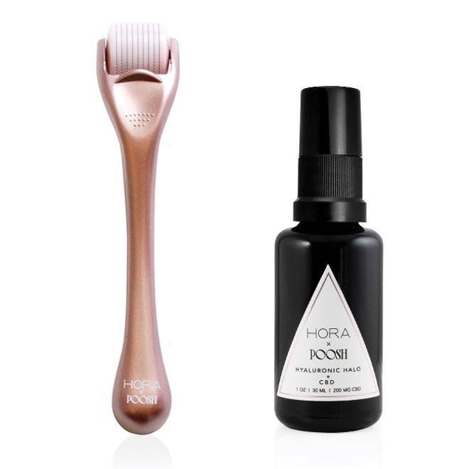 Derma Roller y serum de HoraxPoosh