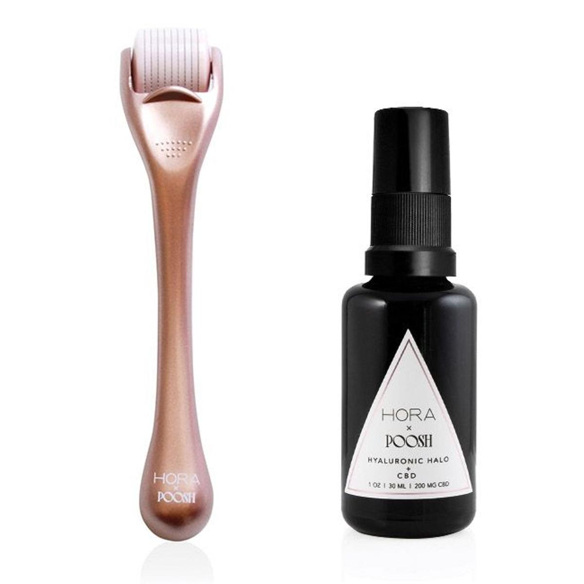 Derma Roller y serum de HoraxPoosh