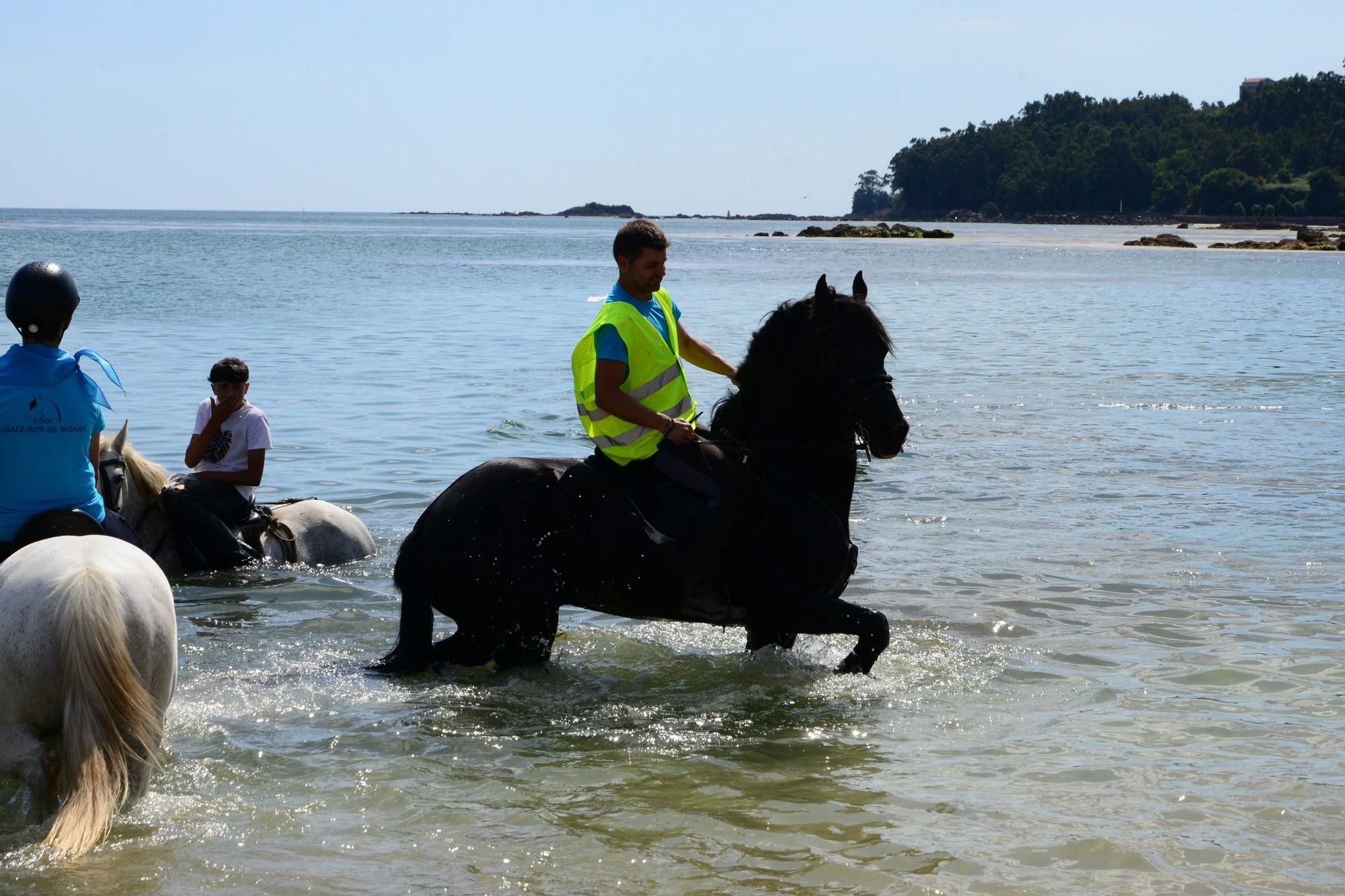 Más de 200 jinetes en la Xuntaza Cabalar de Moaña