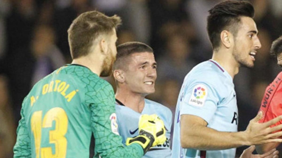 Ortolá, Palencia y David Costas, tres piezas claves de la defensa del Barça B