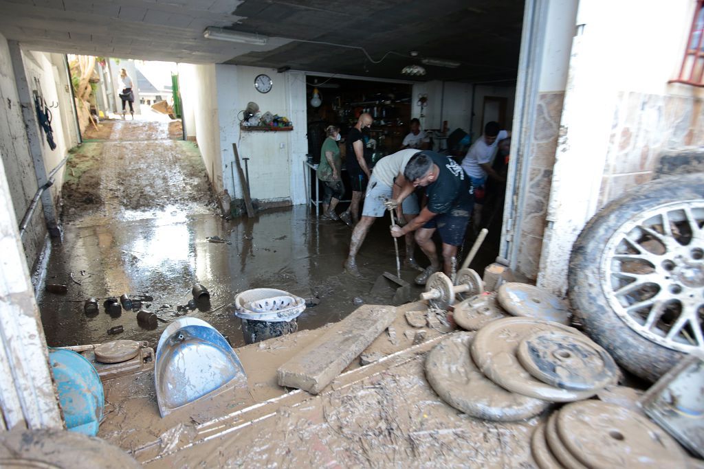 Estas son las imágenes que deja la DANA a su paso por Águilas