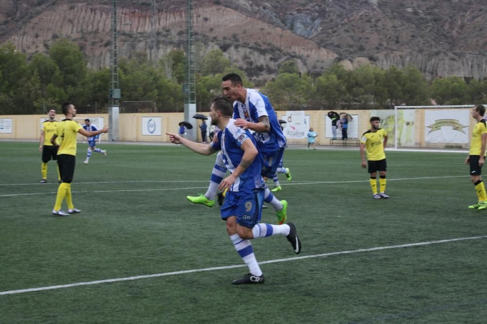 Partido entre el Lorca Deportiva y el Mar Menor