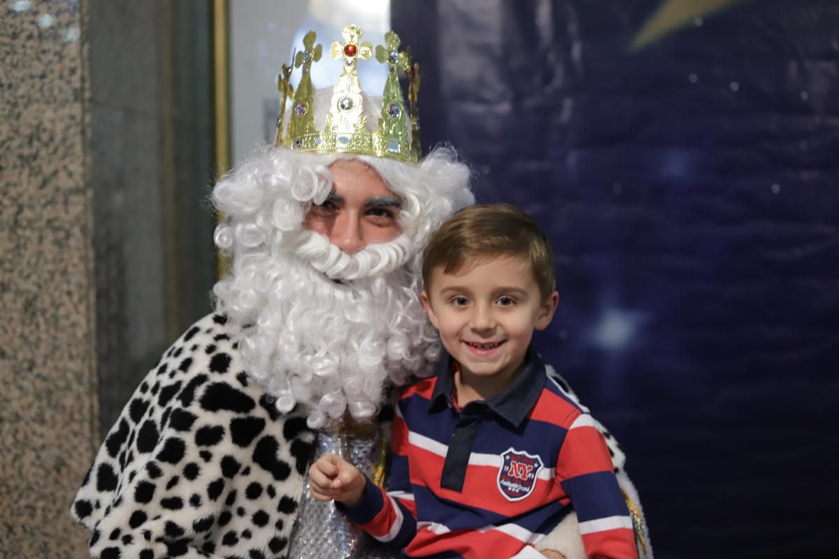 Fotos con los Reyes Magos realizadas el 4 de enero de 2018