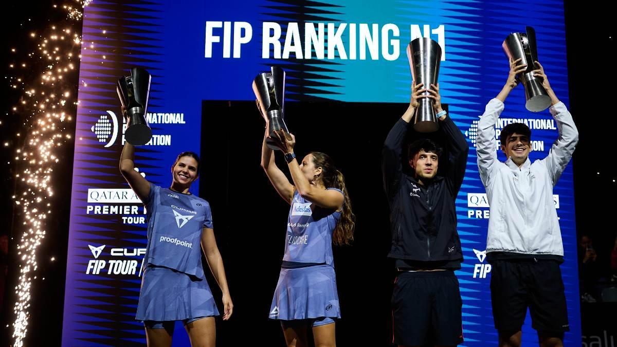 Los número uno de Premier Padel 2025