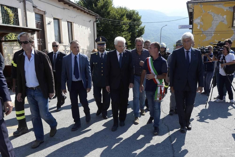 Funeral por las víctimas del terremoto de Italia