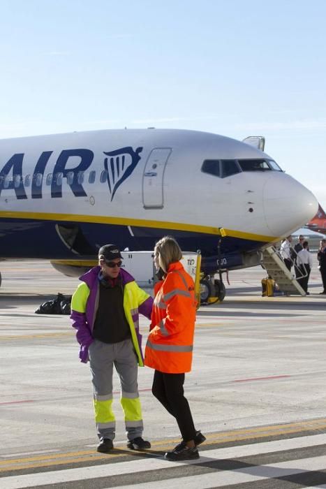 El aeropuerto de Corvera cobra vida