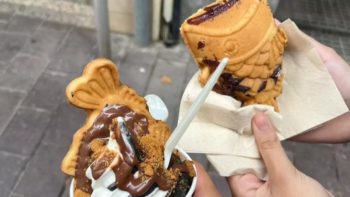 El local de Gavà que se ha hecho viral por vender peces dulces rellenos de ‘calçot’