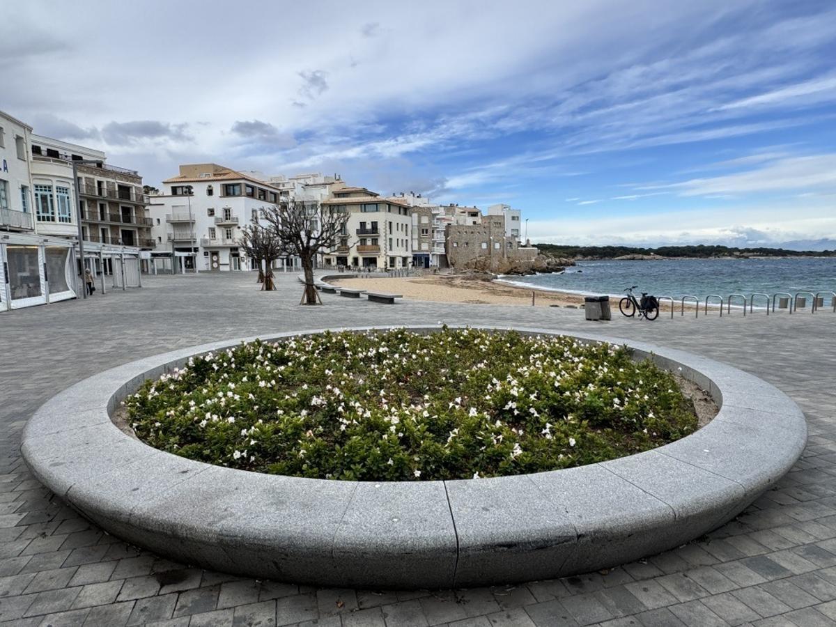 El giratori on s'ubicarà la nova escultura