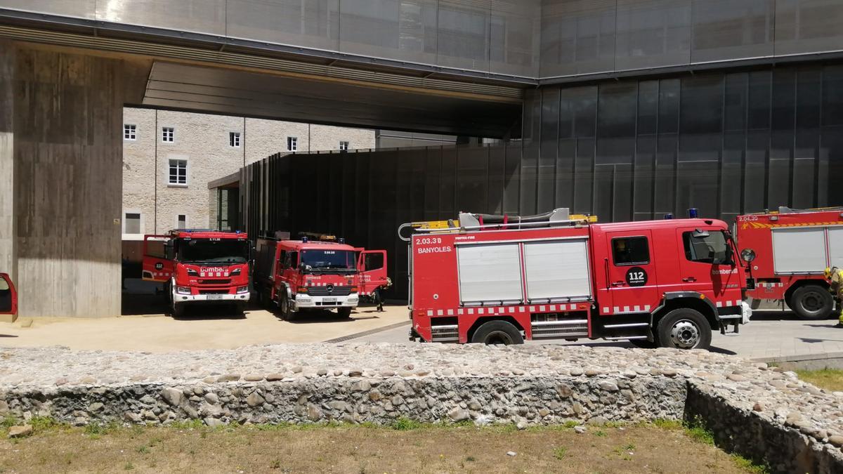 Evacuen els treballadors de la seu de Generalitat de Girona per una alarma d'incendi