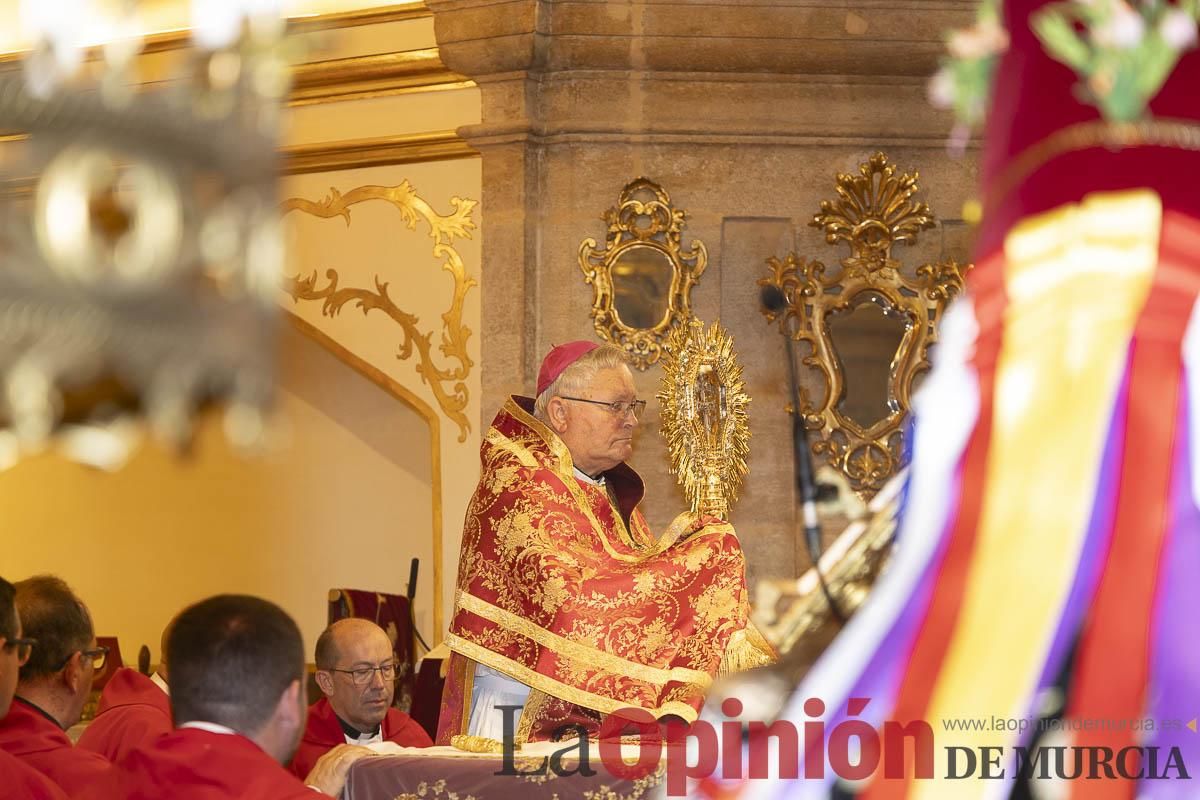 Así se ha vivido en Caravaca la clausura del Quinario de la Vera Cruz