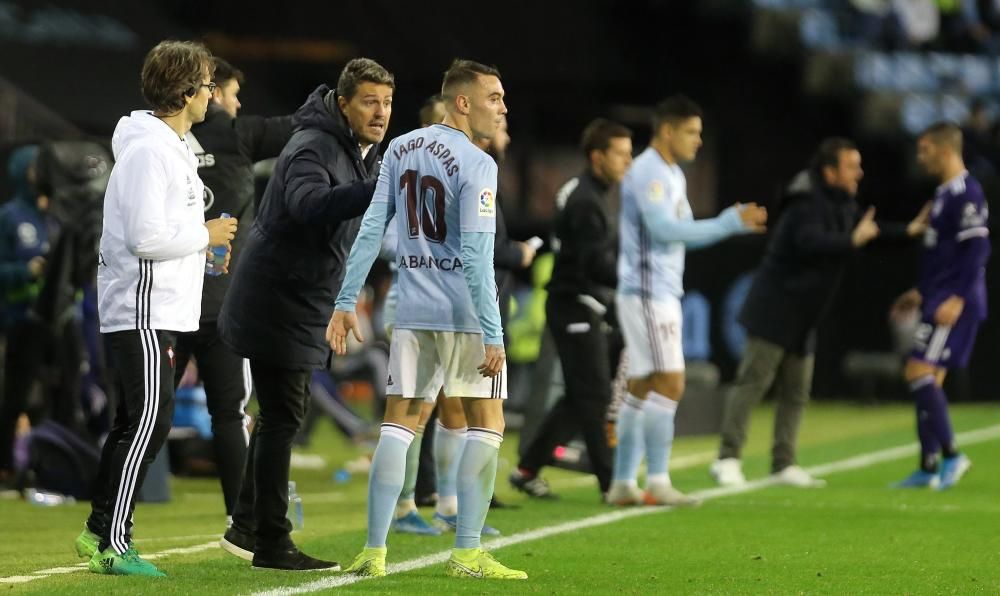 Las imágenes del Celta - Valladolid