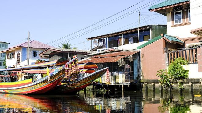 Canales de Thonburi, Bangkok