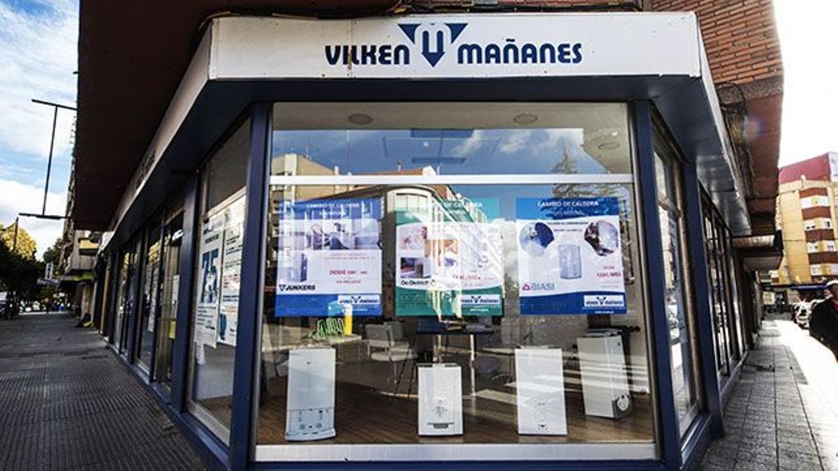 Un establecimiento de la empresa leonesa Vilken Mañanes.