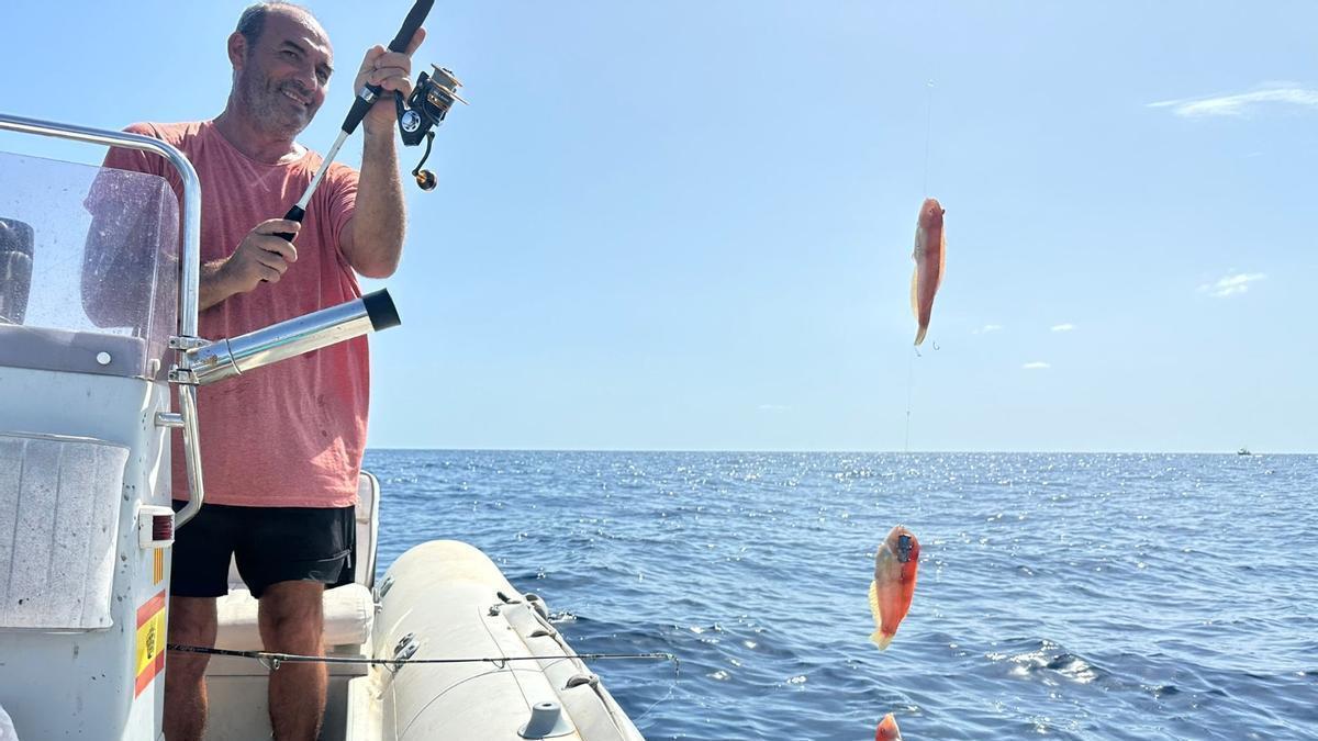 PESCA DEL RAOR | Los primeros 'raors', en imágenes