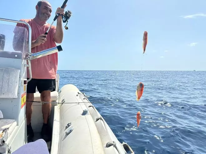 PESCA DEL RAOR | Los primeros 'raors', en imágenes