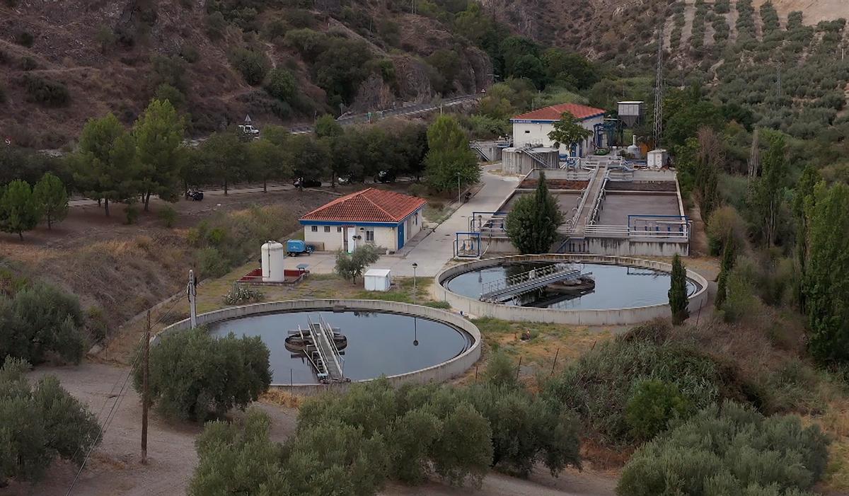 Depuradora de aguas de Priego de Córdoba.