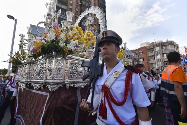 Procesión marítima de la Virgen del Carmen