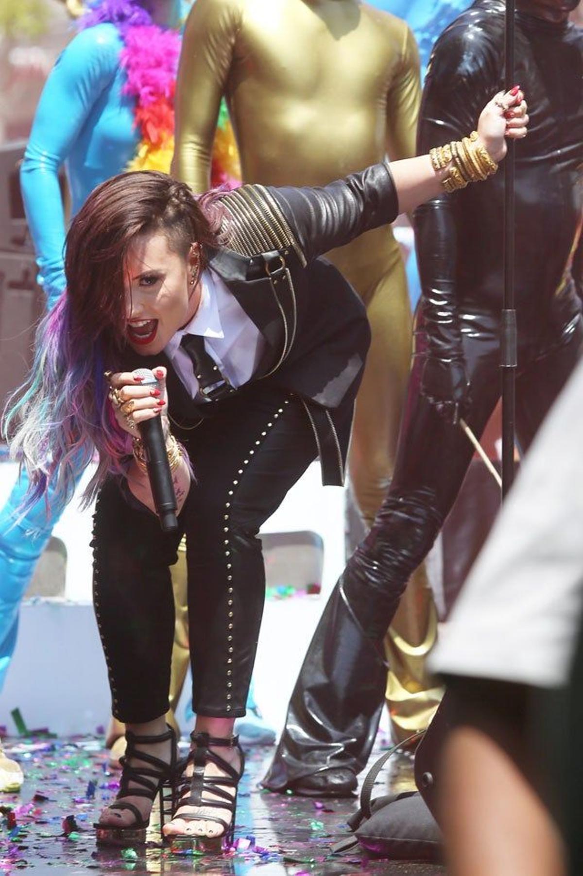 Demi Lovato, de concierto en concierto