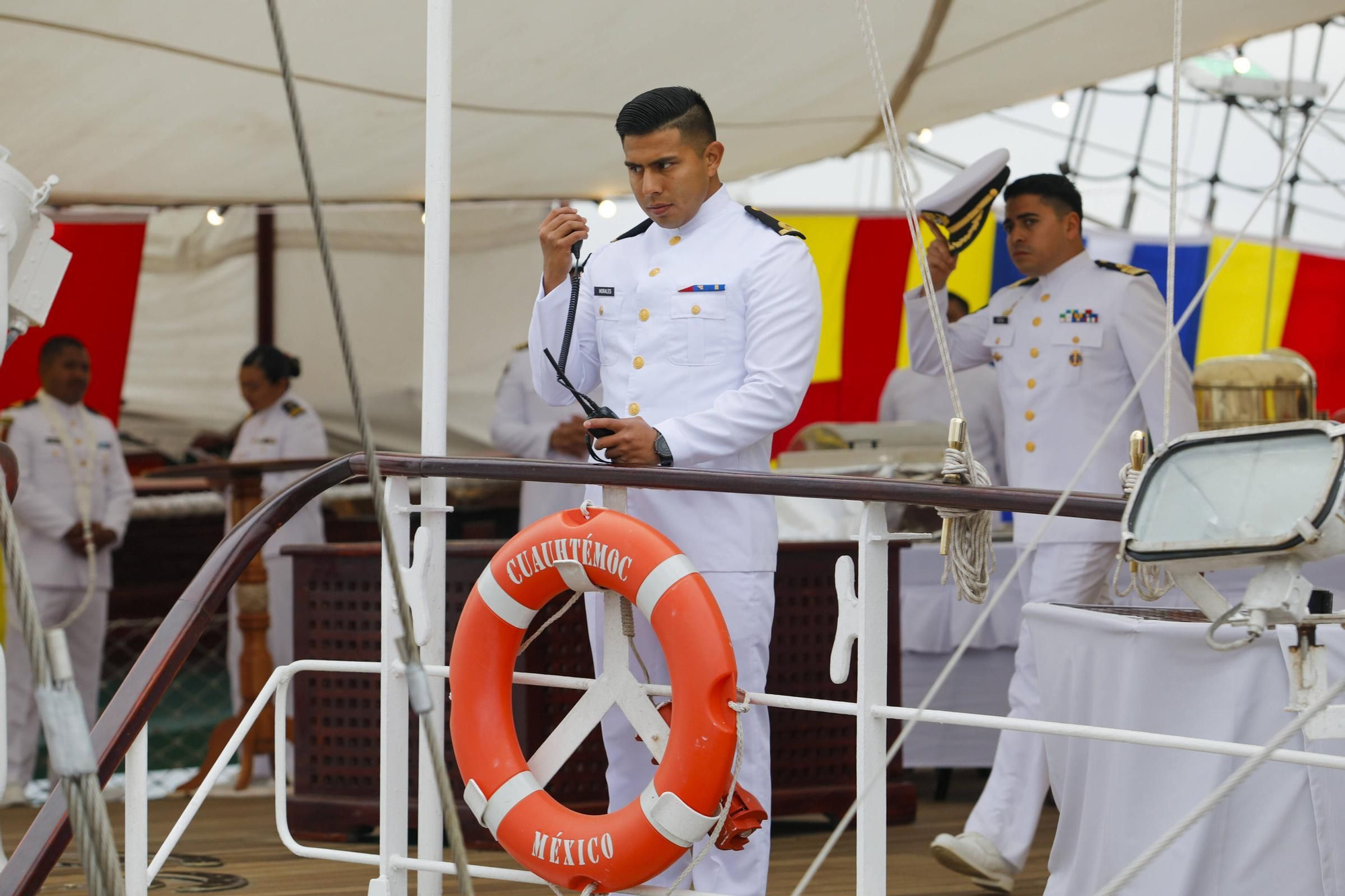 En imágenes: Así es el «Cuauhtémoc», el imponente barco de México que acaba de llegar a Gijón